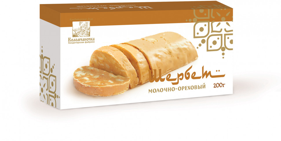  Шербет МОЛОЧНО-ОРЕХОВЫЙ, 200г в Феодосии